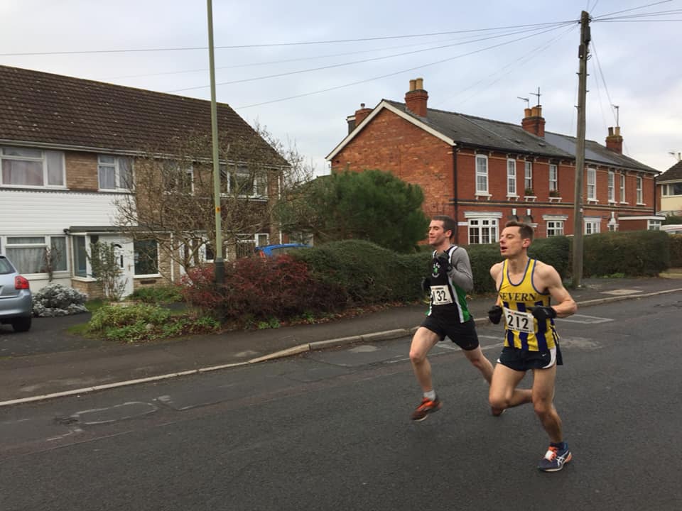 Tom Kabala in a sprint finish