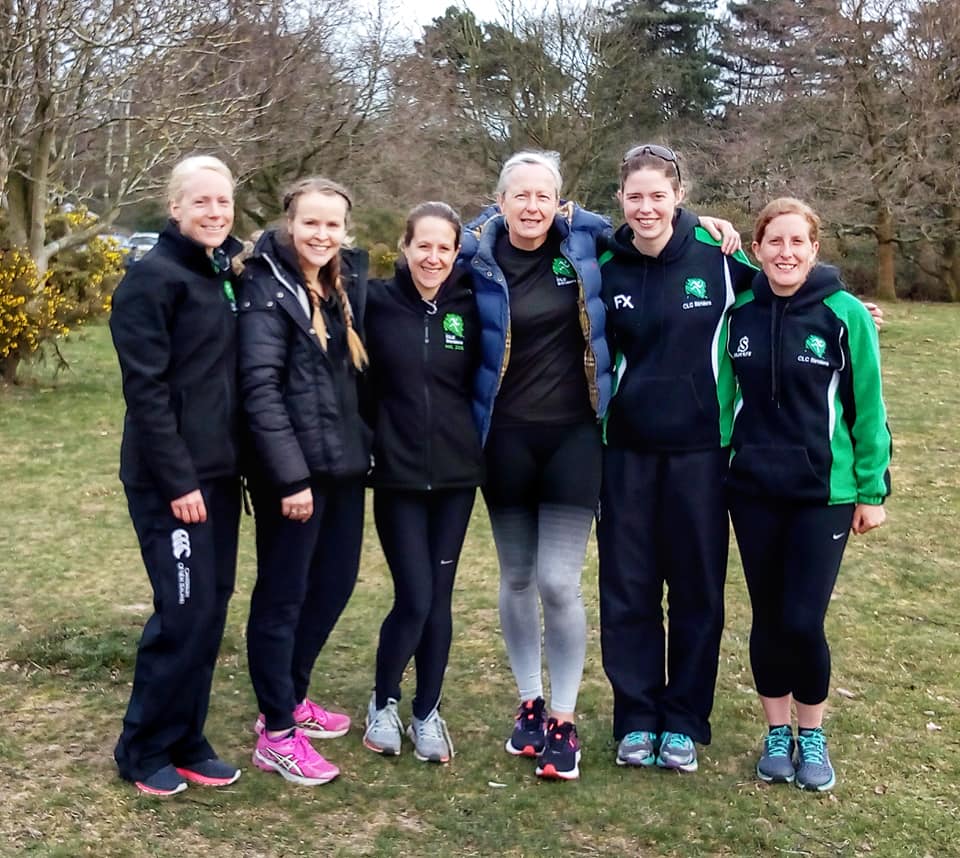 Pictured from left to right: Amelia Mullins, Laura Fletcher, Rachel Vines, Becky Reynolds, Nicola Weager and Charlie Hayward