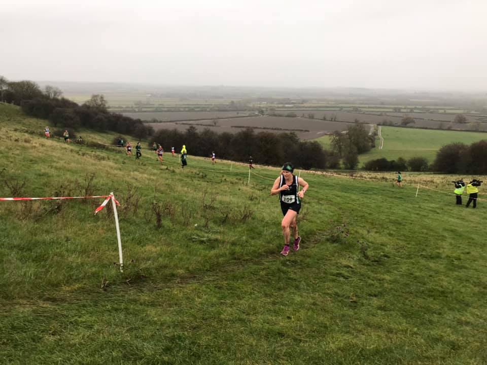 Liza Barry leads the ladies home