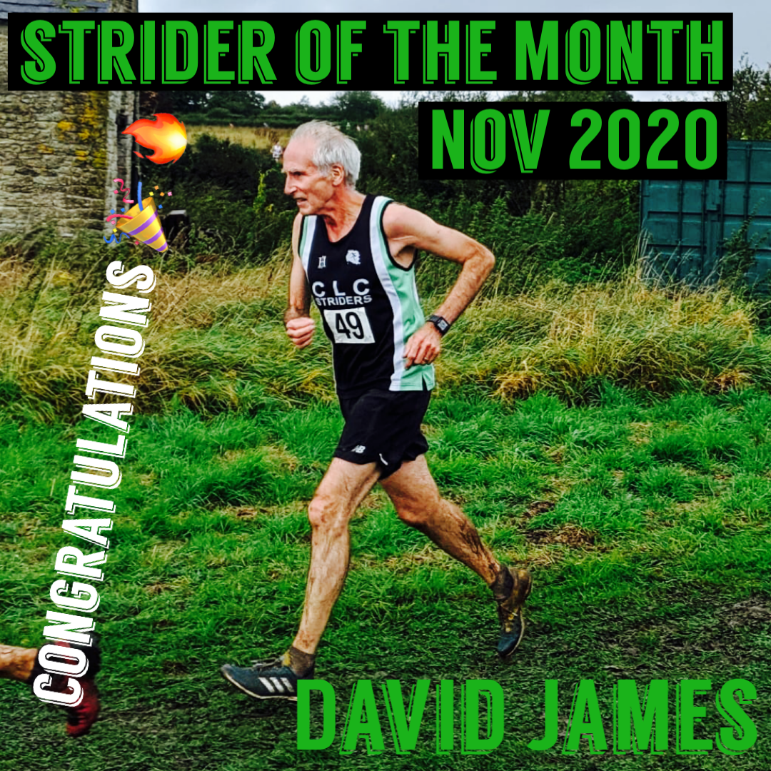 Strider of the month David James