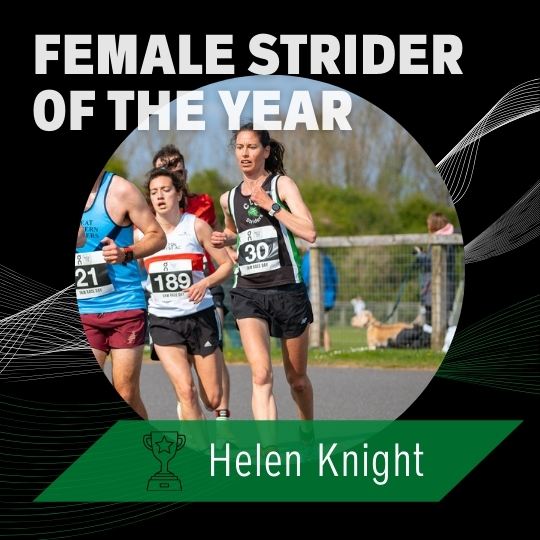Female Strider Helen Knight
