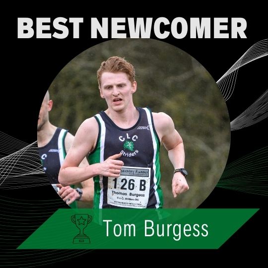 Newcomer Tom Burgess