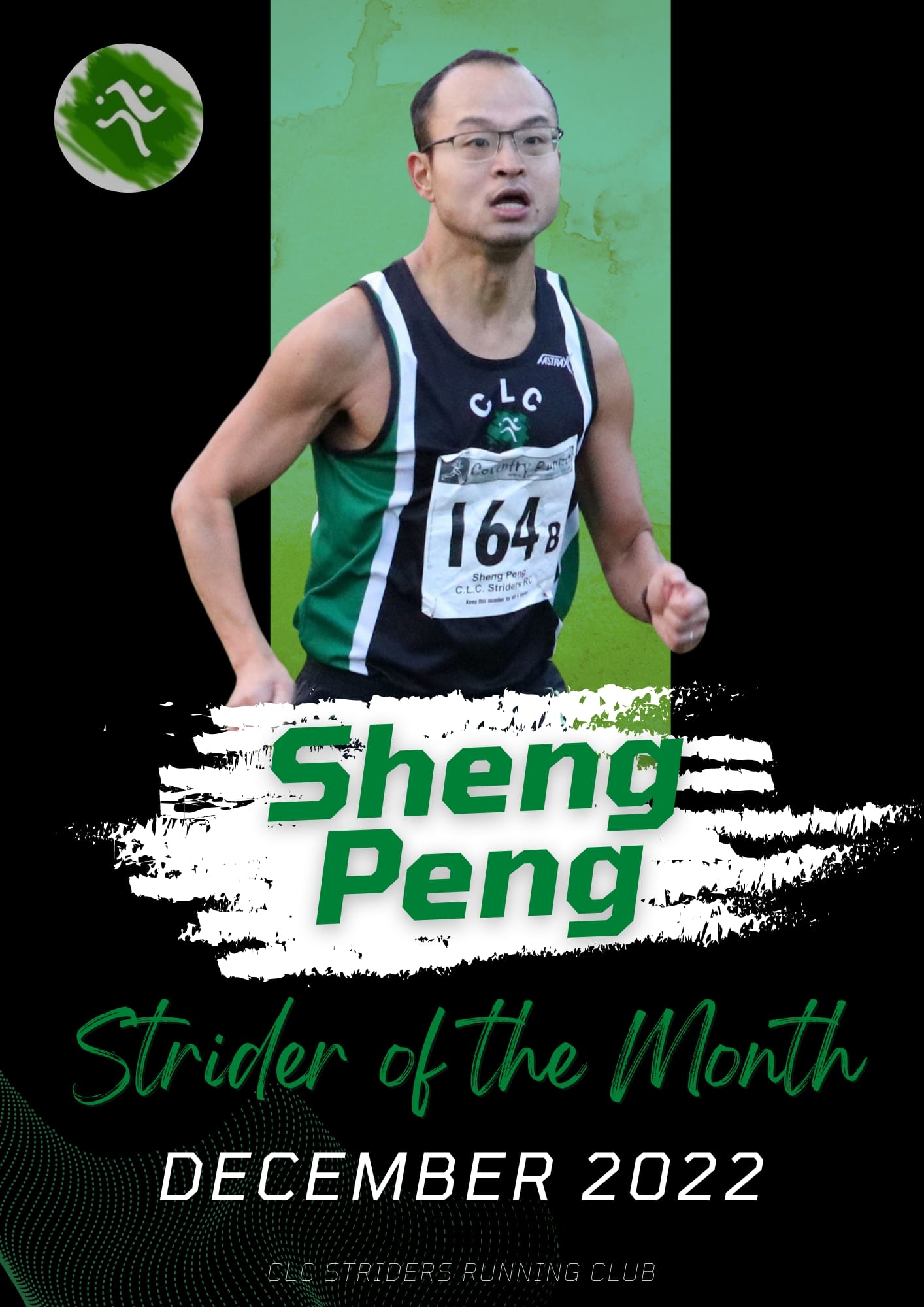 Strider of the month Sheng Peng