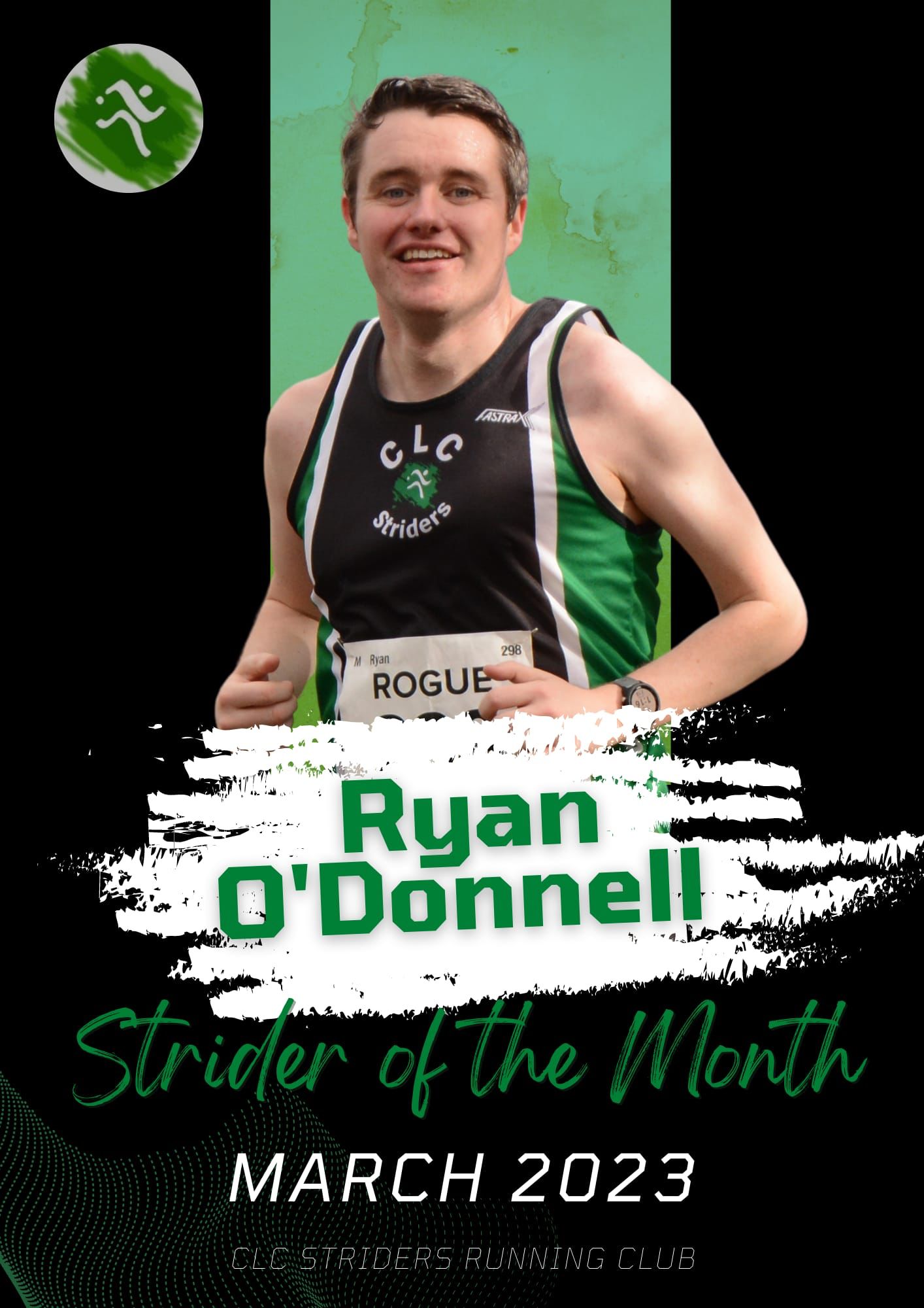 Strider of the month Ryan O'Donnell